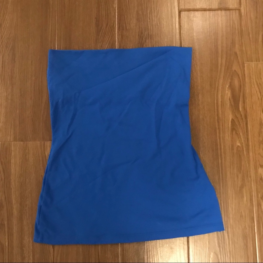 Susana Monaco - Blue fitted tube top